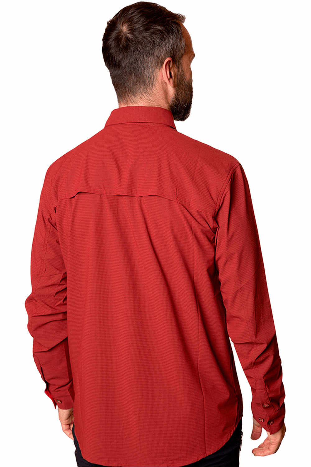Trango camisa montaña manga larga hombre Trango CAMISA VIGNEMALE VN vista trasera Trango camisa montaña manga larga hombre Trango CAMISA VIGNEMALE VN vista trasera