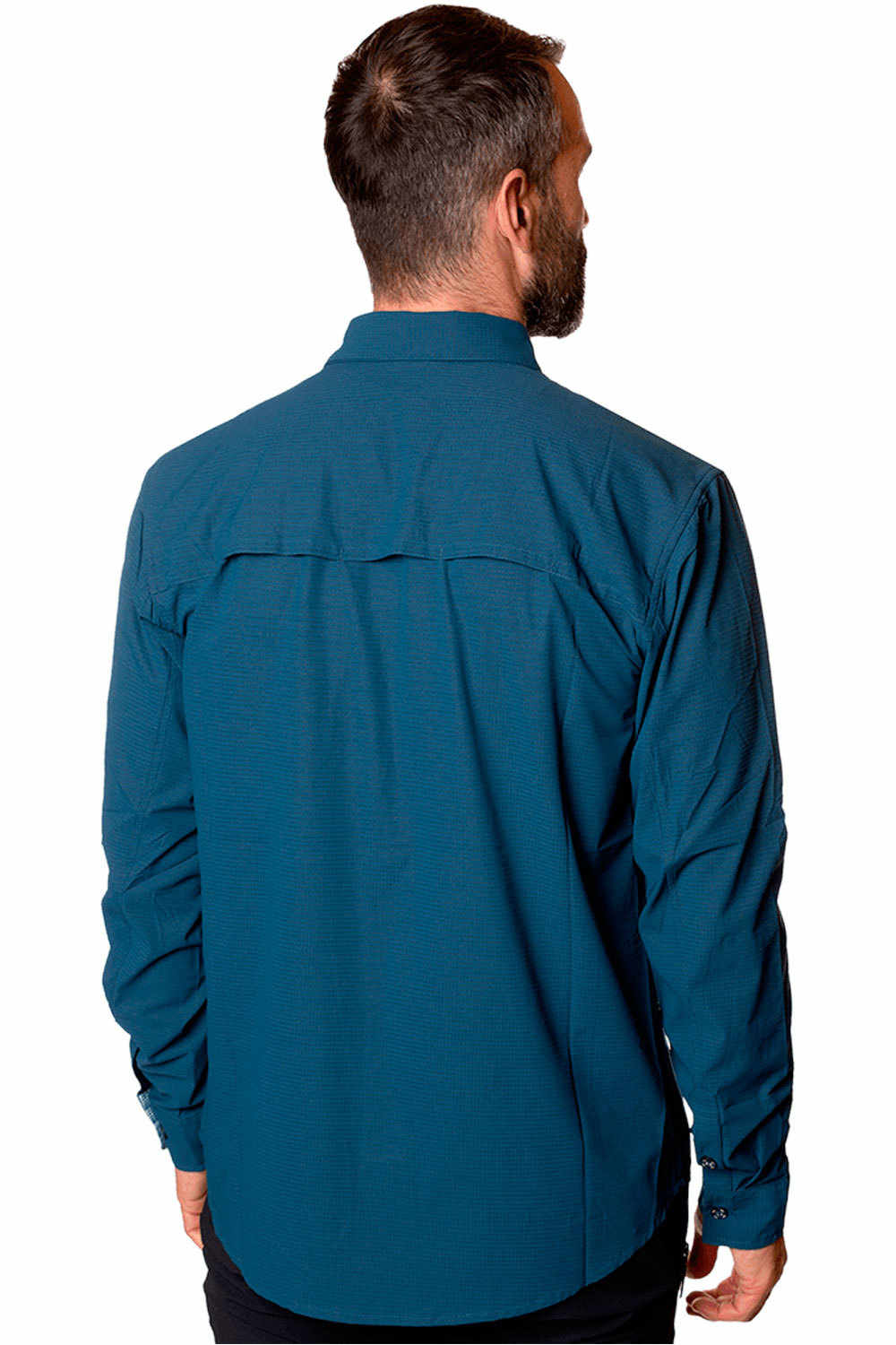 Trango camisa montaña manga larga hombre Trango CAMISA VIGNEMALE VN vista trasera Trango camisa montaña manga larga hombre Trango CAMISA VIGNEMALE VN vista trasera
