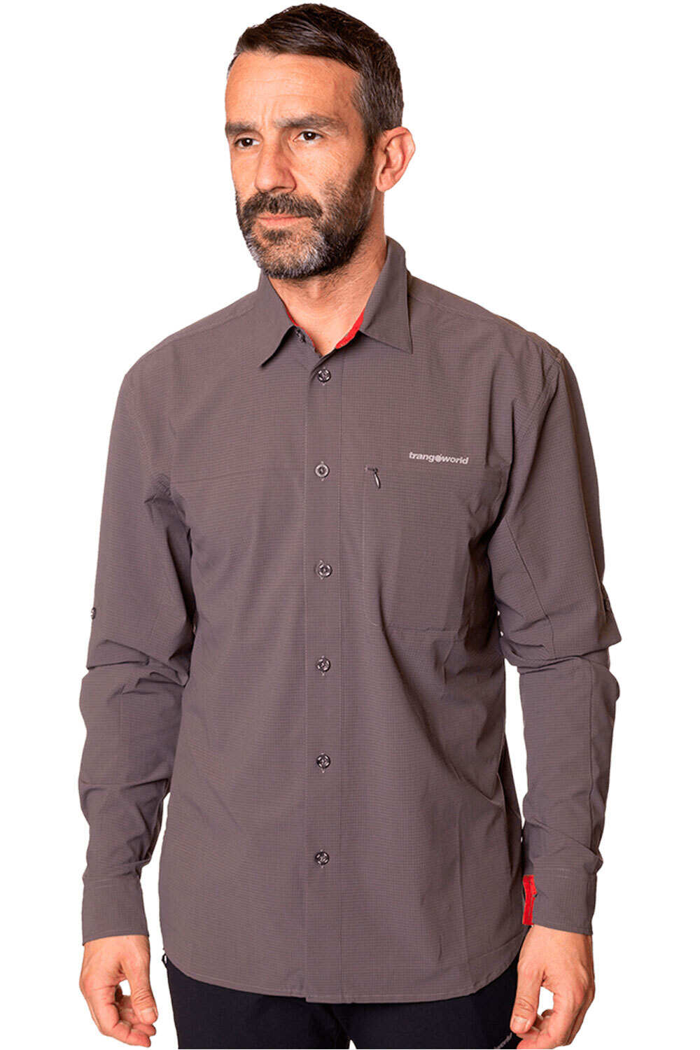 Trango camisa montaña manga larga hombre Trango CAMISA VIGNEMALE VN vista frontal Trango camisa montaña manga larga hombre Trango CAMISA VIGNEMALE VN vista frontal