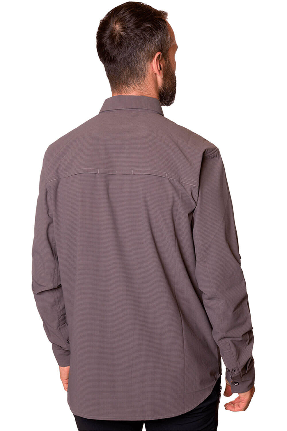 Trango camisa montaña manga larga hombre Trango CAMISA VIGNEMALE VN vista trasera Trango camisa montaña manga larga hombre Trango CAMISA VIGNEMALE VN vista trasera