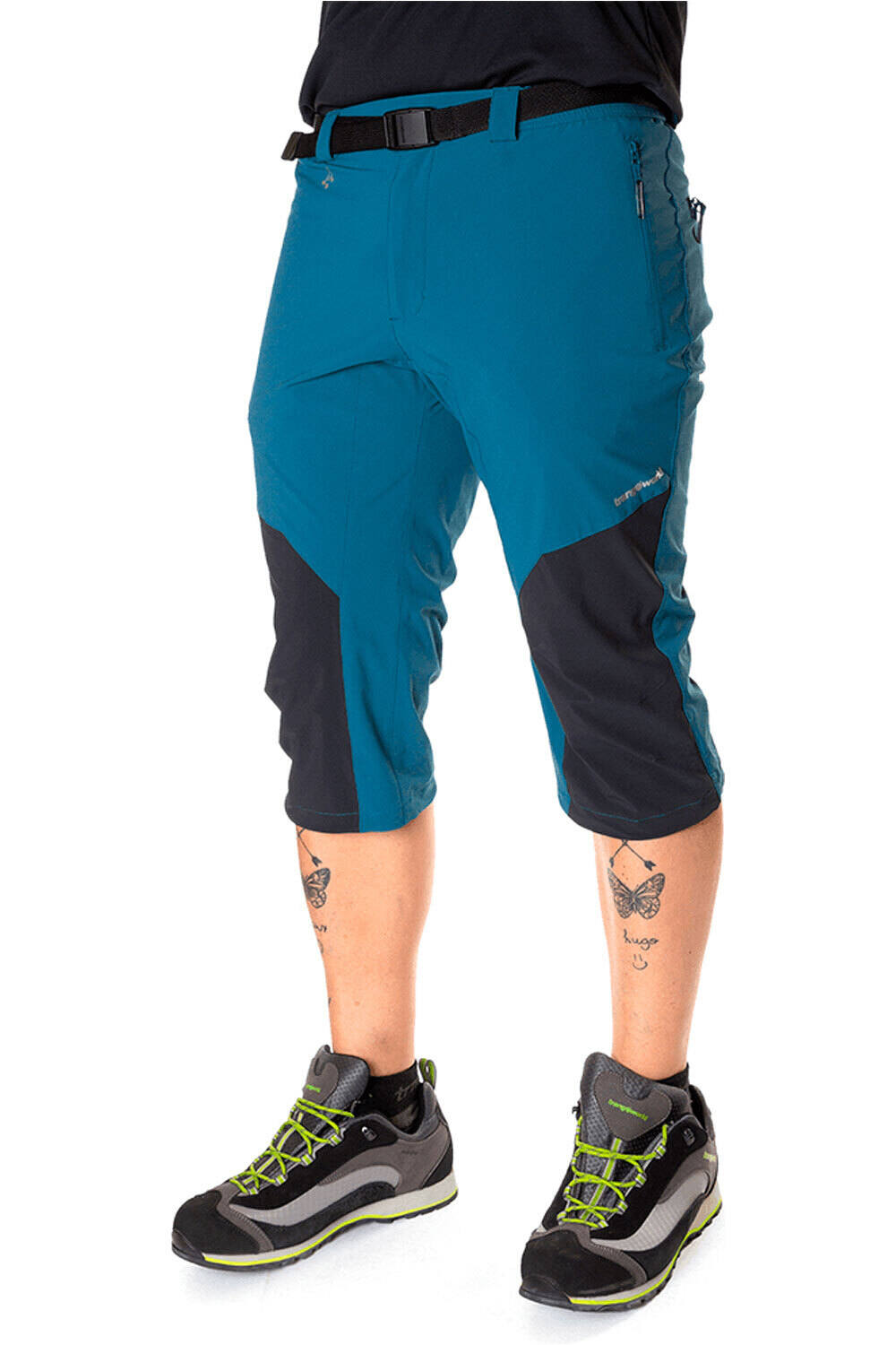 Trango pantalón montaña hombre Trango PANT. PIRATA TANZEN VN vista frontal Trango pantalón montaña hombre Trango PANT. PIRATA TANZEN VN vista frontal