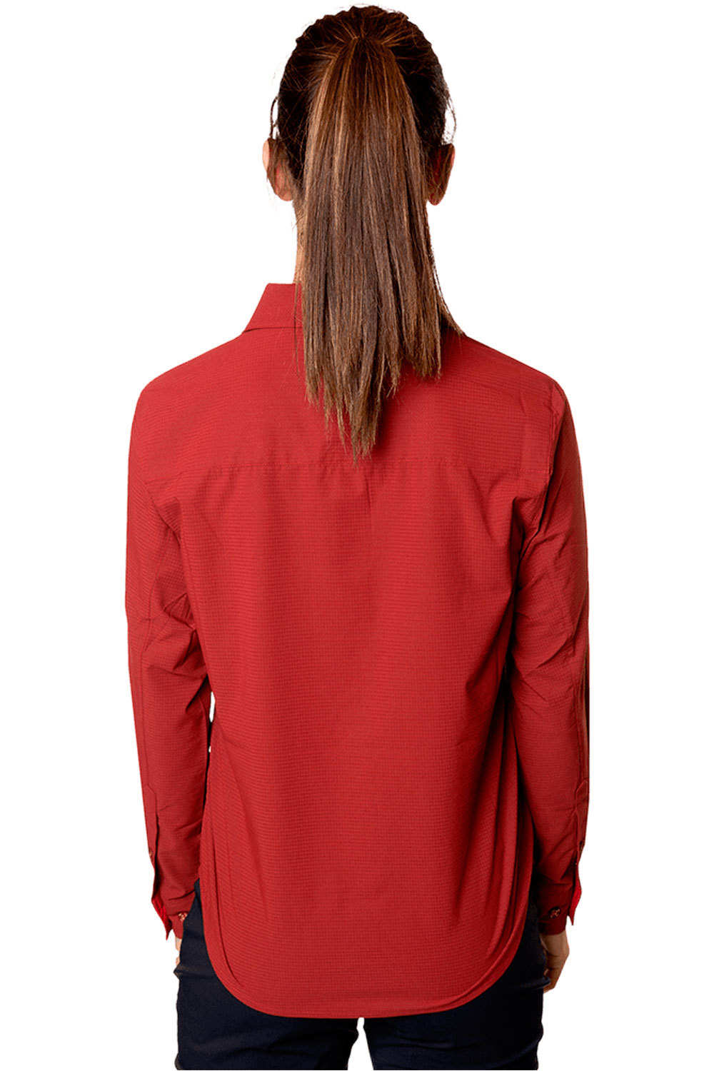 Trango camisa montaña manga larga mujer Trango CAMISA ARDONES VN vista trasera Trango camisa montaña manga larga mujer Trango CAMISA ARDONES VN vista trasera