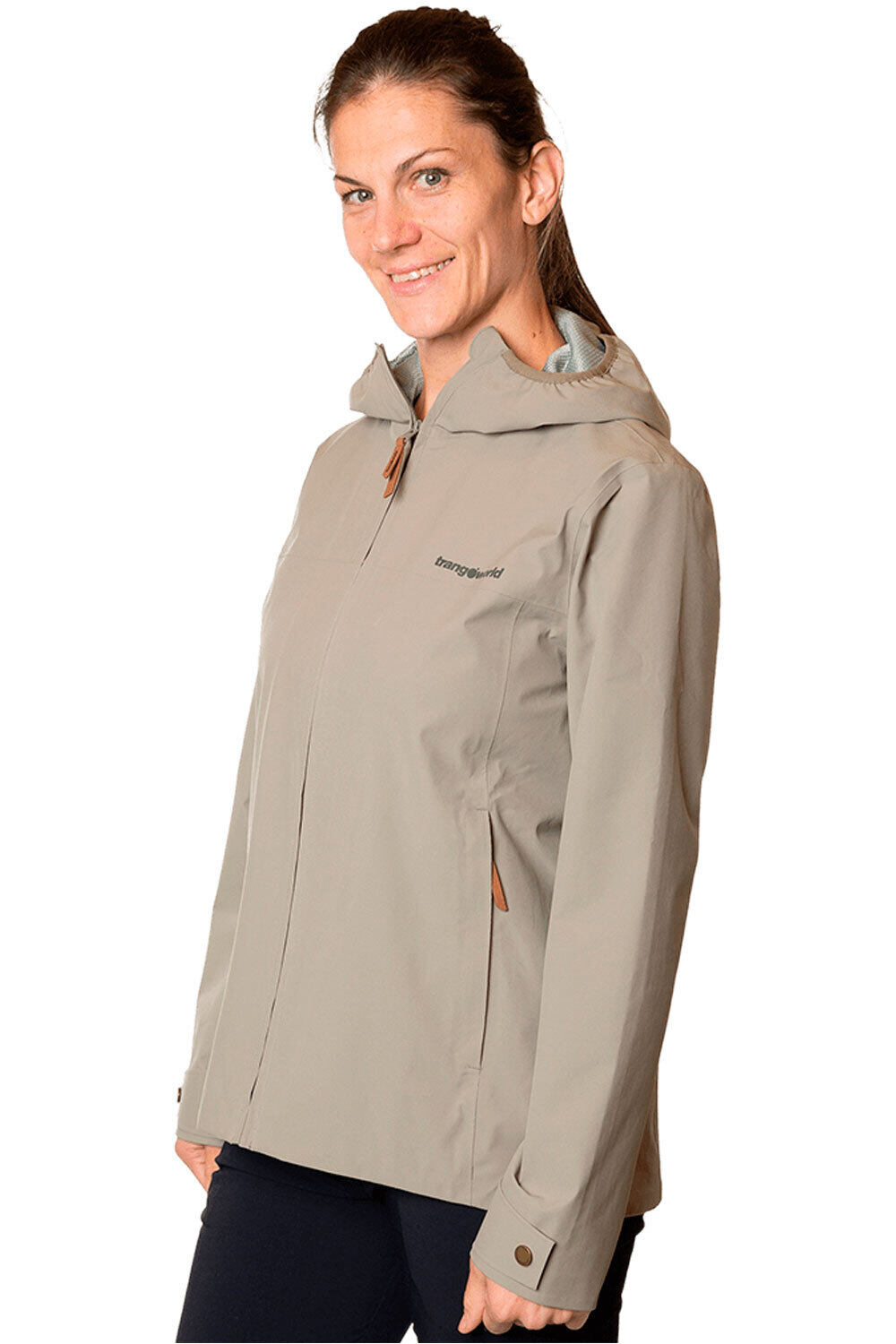 Trango chaqueta impermeable mujer Trango CHAQUETA TACORA vista frontal Trango chaqueta impermeable mujer Trango CHAQUETA TACORA vista frontal