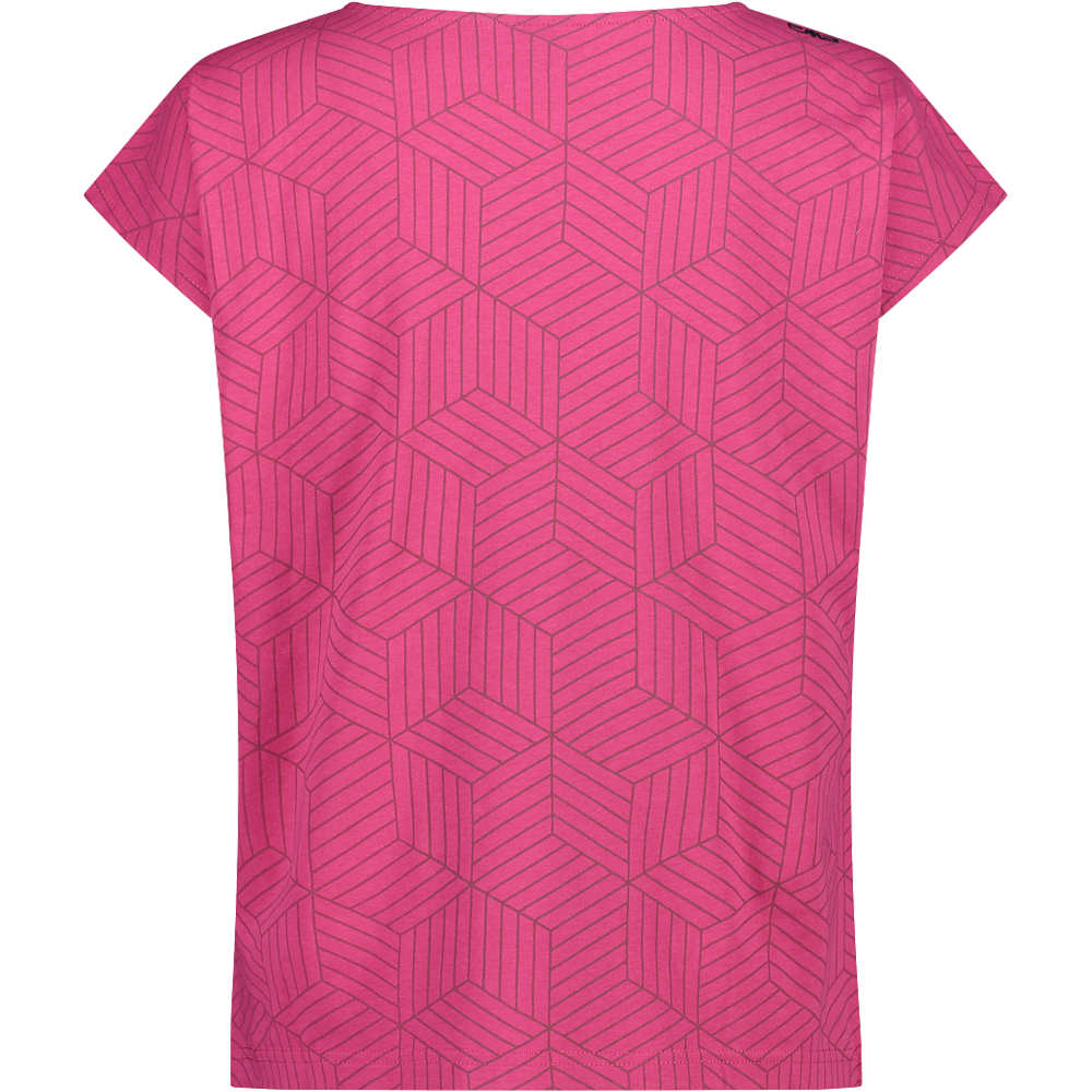 Cmp camiseta manga corta mujer Cmp WOMAN T-SHIRT vista trasera Cmp camiseta manga corta mujer Cmp WOMAN T-SHIRT vista trasera