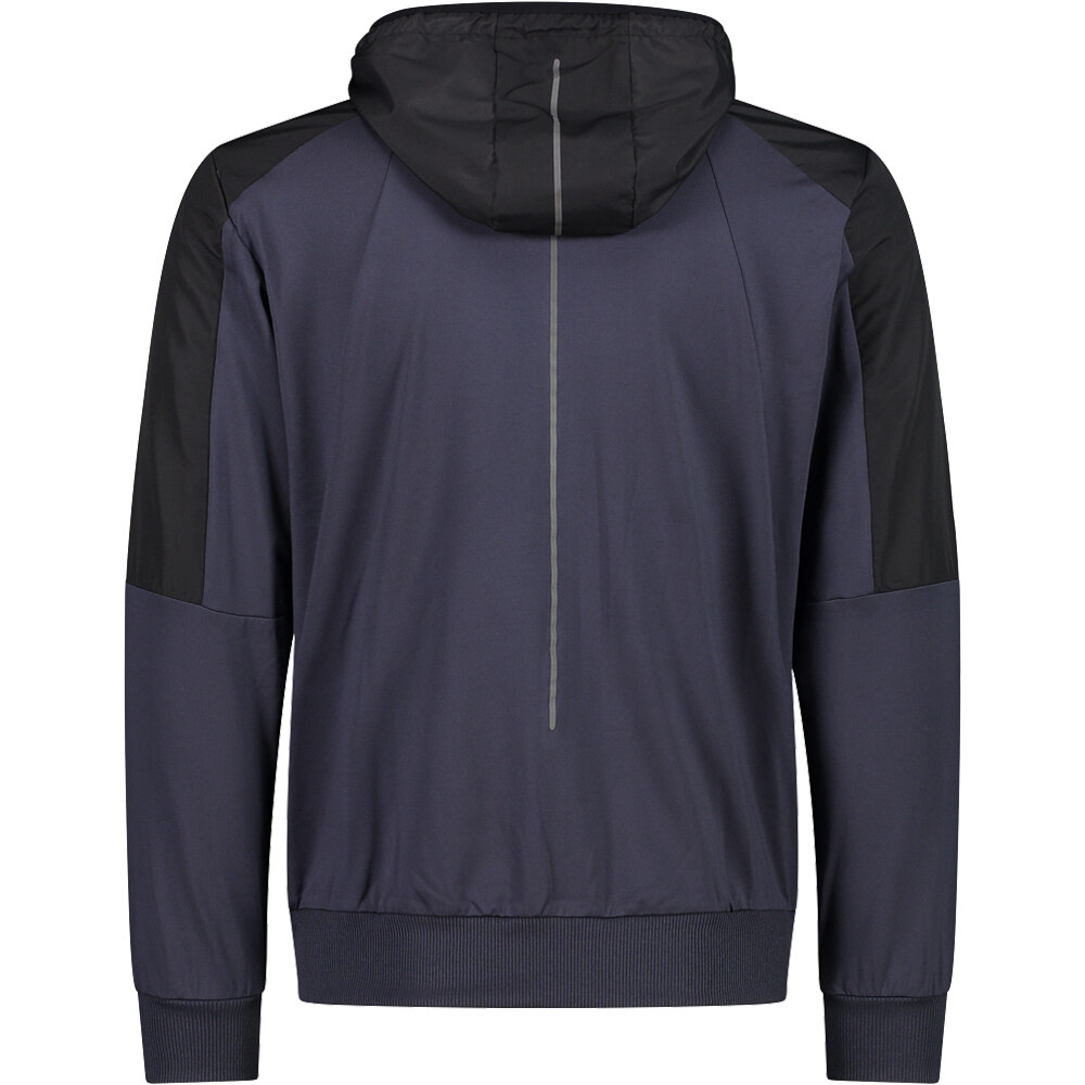 Cmp pantalón tenis hombre MAN JACKET FIX HOOD vista trasera Cmp pantalón tenis hombre MAN JACKET FIX HOOD vista trasera
