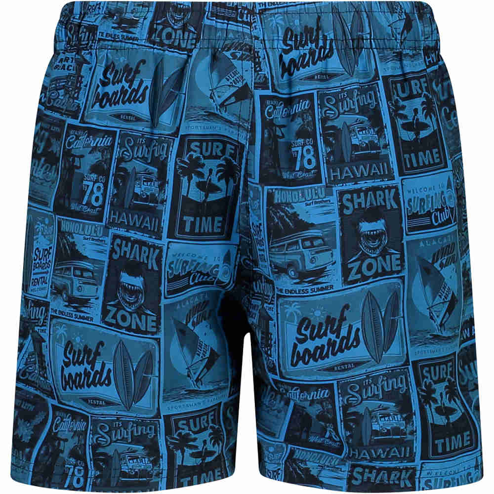 Cmp bañador playa niño Cmp KID SHORTS vista trasera Cmp bañador playa niño Cmp KID SHORTS vista trasera