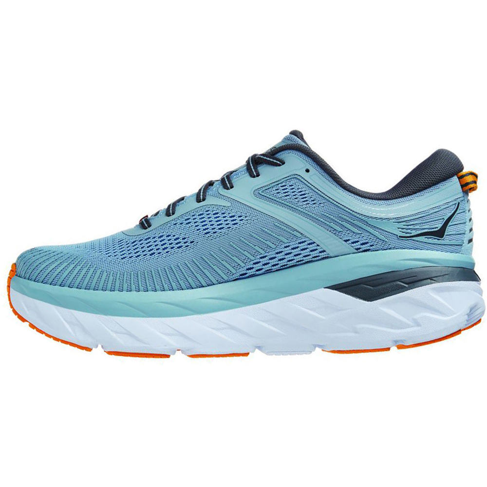 Hoka zapatilla running hombre Hoka One One BONDI 7 lateral interior Hoka zapatilla running hombre Hoka One One BONDI 7 lateral interior