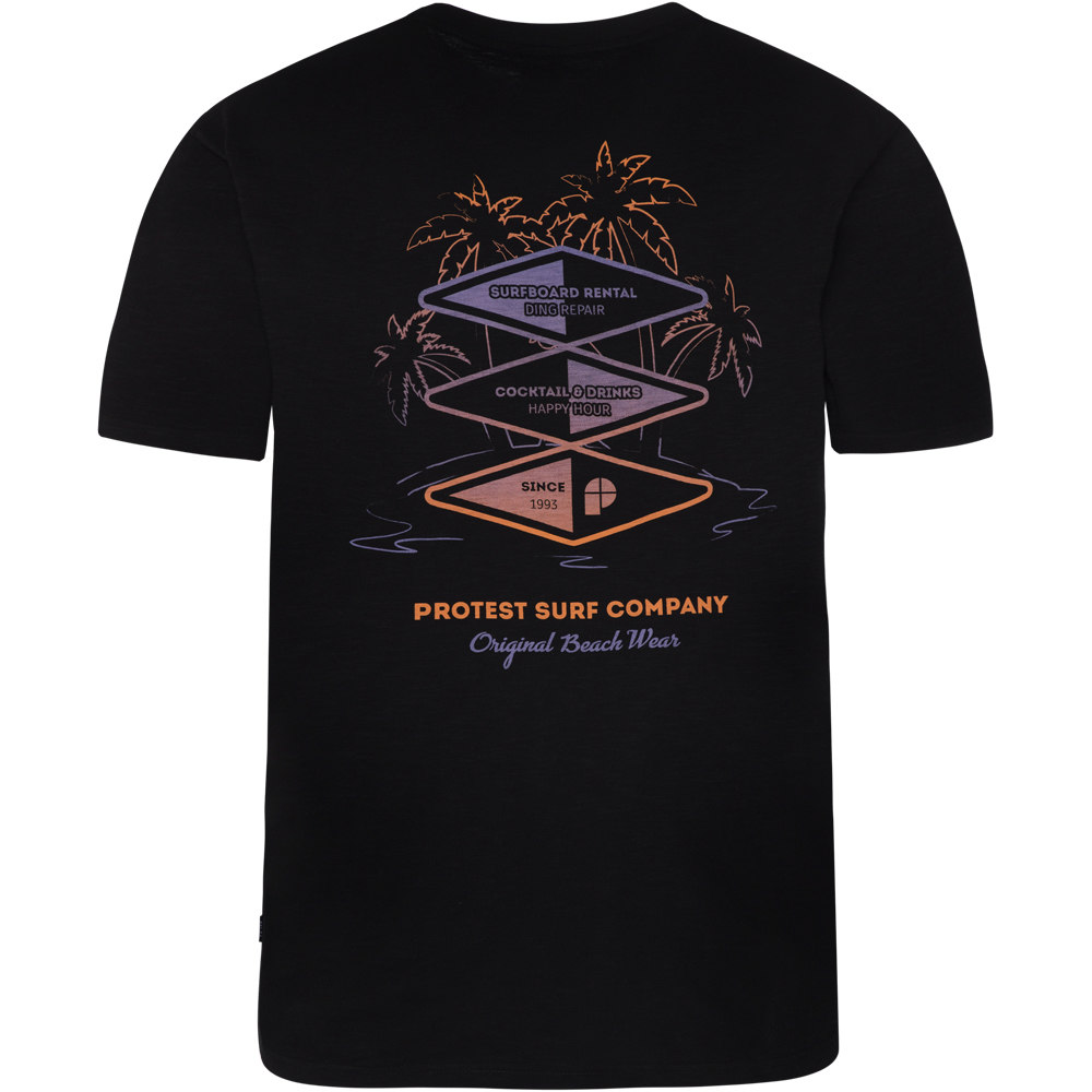Protest camiseta manga corta hombre Protest PRTANTONEY vista trasera Protest camiseta manga corta hombre Protest PRTANTONEY vista trasera