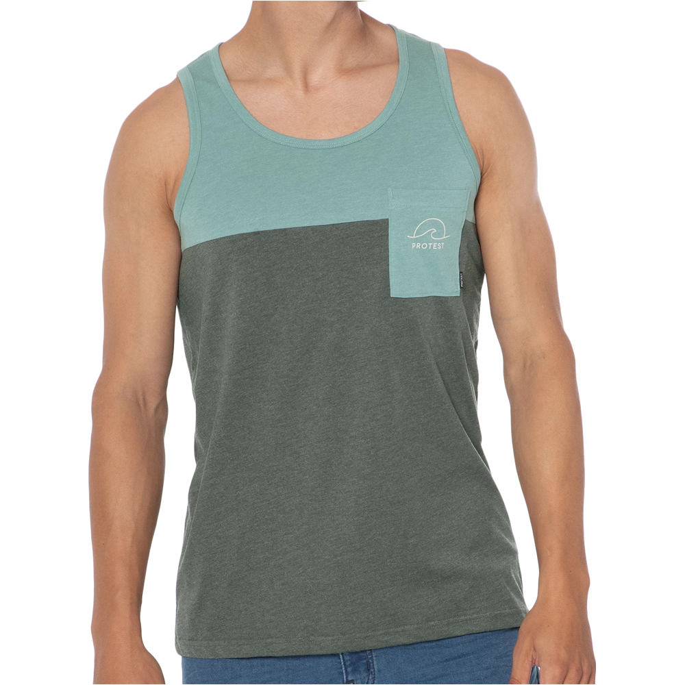 Protest camiseta tirantes hombre Protest PRTKADON vista detalle Protest camiseta tirantes hombre Protest PRTKADON vista detalle
