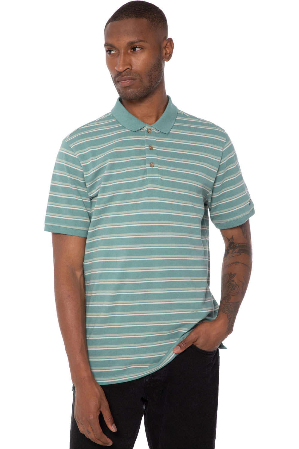 Protest polo manga corta hombre Protest NXGSASSAH vista frontal Protest polo manga corta hombre Protest NXGSASSAH vista frontal