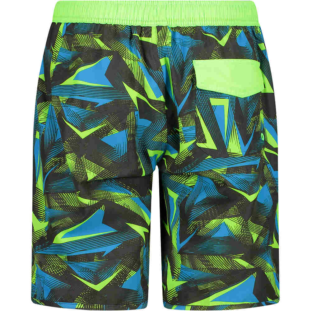 Cmp bañador playa hombre Cmp MAN MEDIUM SHORTS vista trasera Cmp bañador playa hombre Cmp MAN MEDIUM SHORTS vista trasera