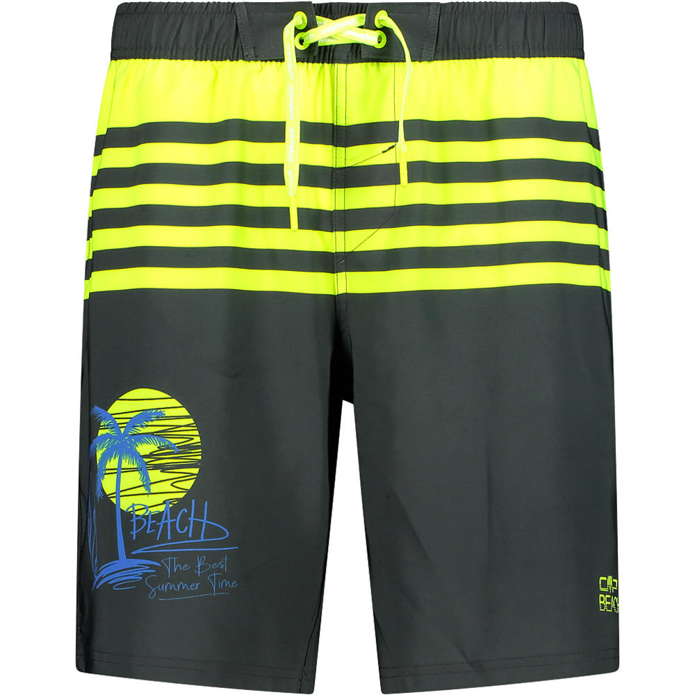 Cmp bañador playa hombre Cmp MAN MEDIUM SHORTS vista frontal Cmp bañador playa hombre Cmp MAN MEDIUM SHORTS vista frontal
