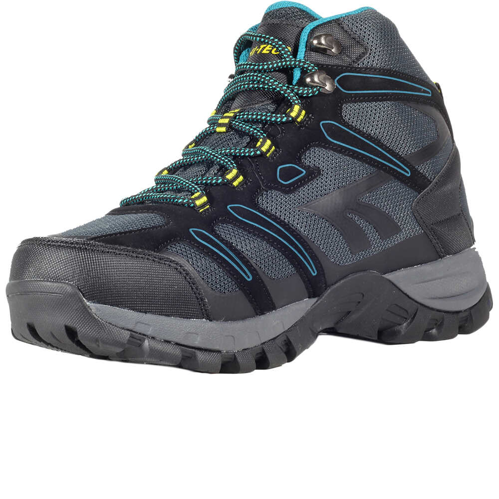 Hi Tec bota trekking hombre Hi Tec MUFLON MID WP vista trasera Hi Tec bota trekking hombre Hi Tec MUFLON MID WP vista trasera