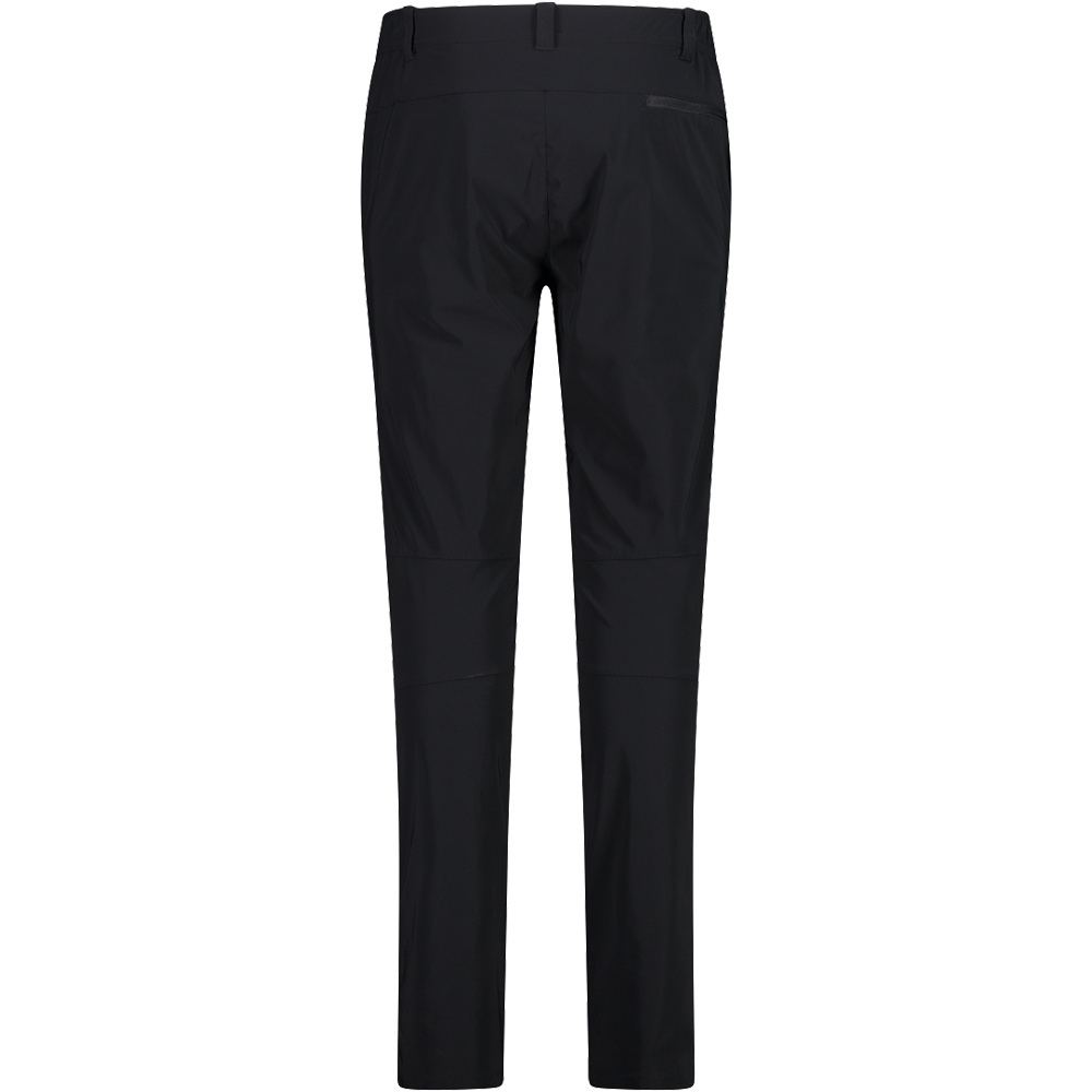Cmp culotte largo hombre Cmp MAN LONG PANT WITH INNER MESH UNDERWEAR vista trasera Cmp culotte largo hombre Cmp MAN LONG PANT WITH INNER MESH UNDERWEAR vista trasera