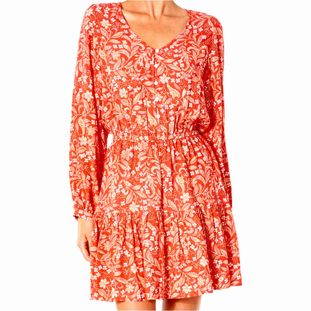 Rip Curl vestidos mujer Rip Curl LUNAR TIDES LONGSLEEVE DRESS vista detalle Rip Curl vestidos mujer Rip Curl LUNAR TIDES LONGSLEEVE DRESS vista detalle