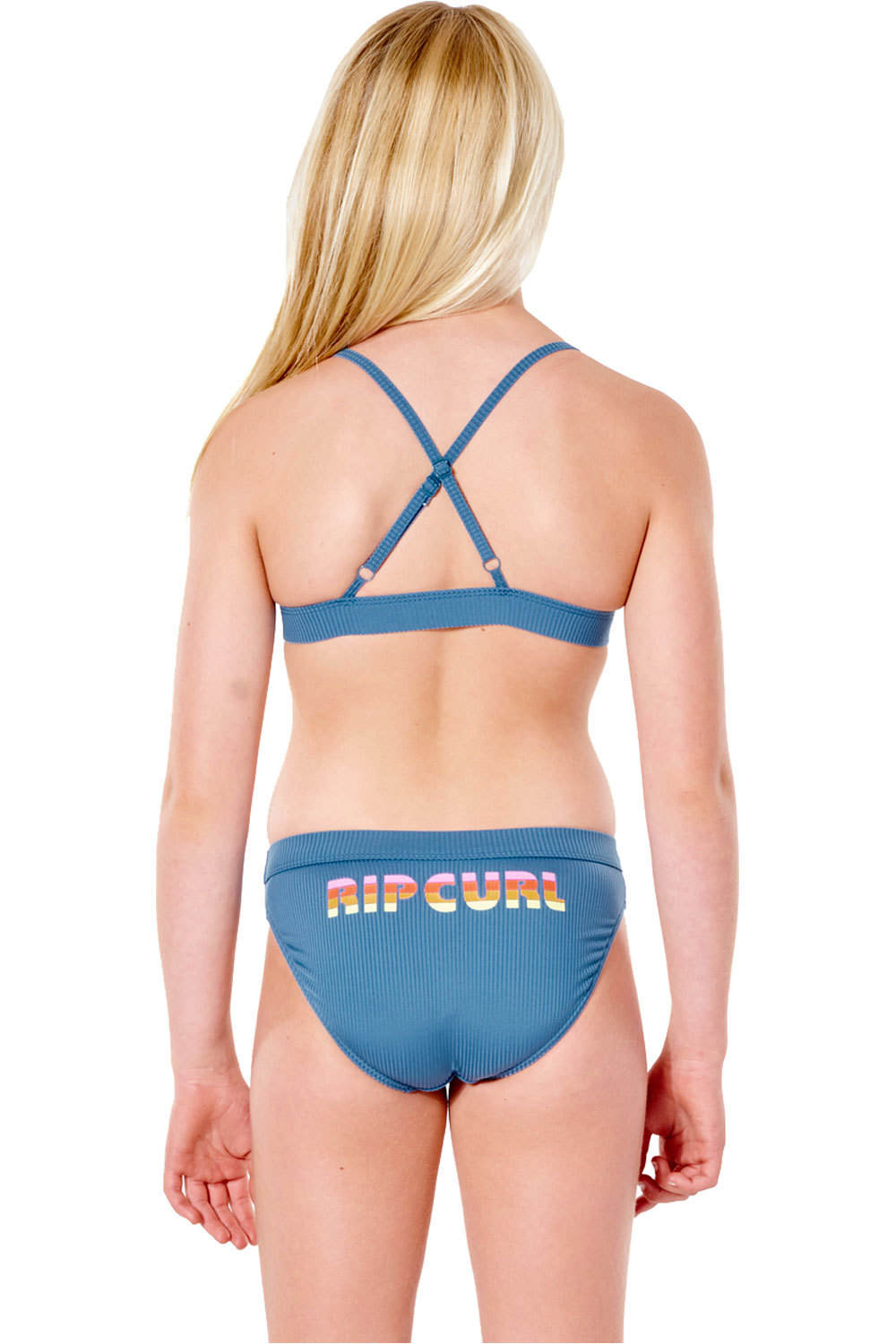 Rip Curl bikini natación niña Rip Curl SURF REVIVAL BIKINI - GIRL vista trasera Rip Curl bikini natación niña Rip Curl SURF REVIVAL BIKINI - GIRL vista trasera