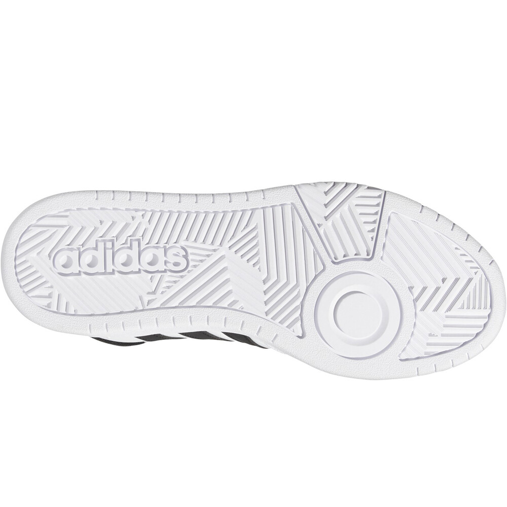 adidas zapatilla moda hombre Hoops 3.0 Mid Classic Vintage vista trasera adidas zapatilla moda hombre Hoops 3.0 Mid Classic Vintage vista trasera
