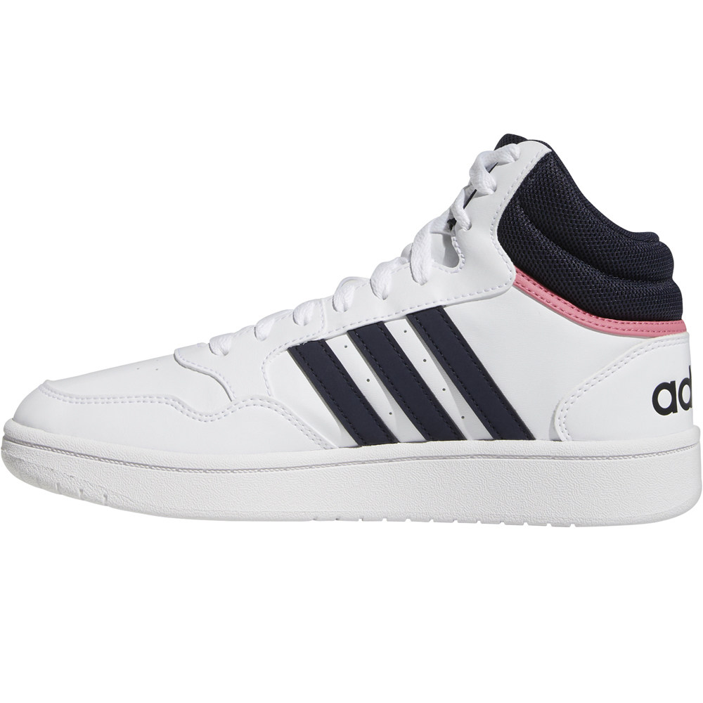 adidas zapatilla moda mujer Hoops 3.0 Mid Classic lateral interior adidas zapatilla moda mujer Hoops 3.0 Mid Classic lateral interior