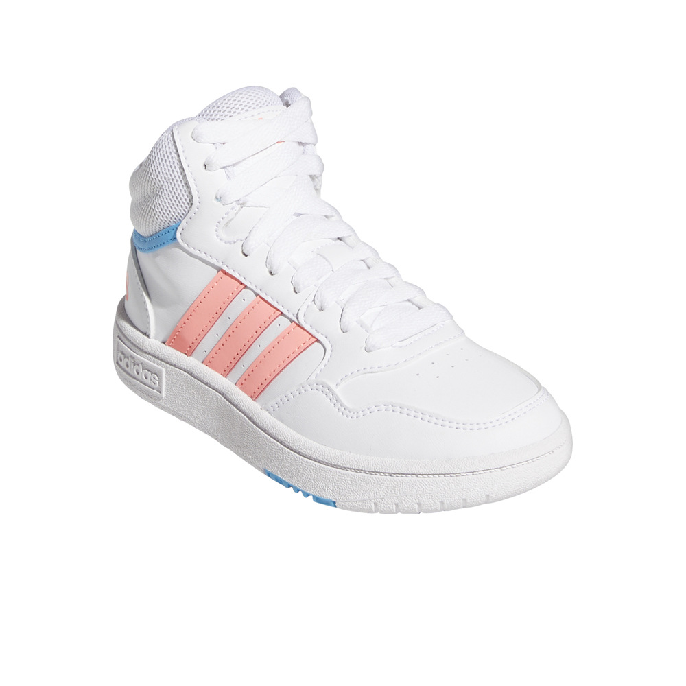 adidas zapatilla baloncesto niños Adidas HOOPS MID 3.0 K lateral interior adidas zapatilla baloncesto niños Adidas HOOPS MID 3.0 K lateral interior