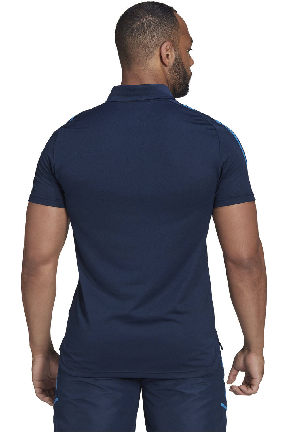 adidas camisetas rugby manga corta Adidas SR BLU POLO MN vista trasera adidas camisetas rugby manga corta Adidas SR BLU POLO MN vista trasera