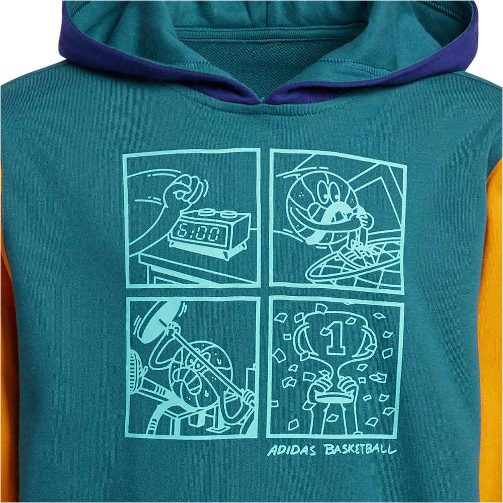 adidas camiseta baloncesto niños Adidas Y LIL STR HOOD vista detalle adidas camiseta baloncesto niños Adidas Y LIL STR HOOD vista detalle