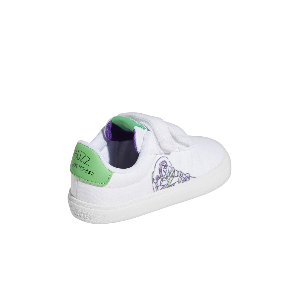 adidas zapatilla multideporte bebe Adidas VULC RAID3R BUZZ CF I vista trasera adidas zapatilla multideporte bebe Adidas VULC RAID3R BUZZ CF I vista trasera