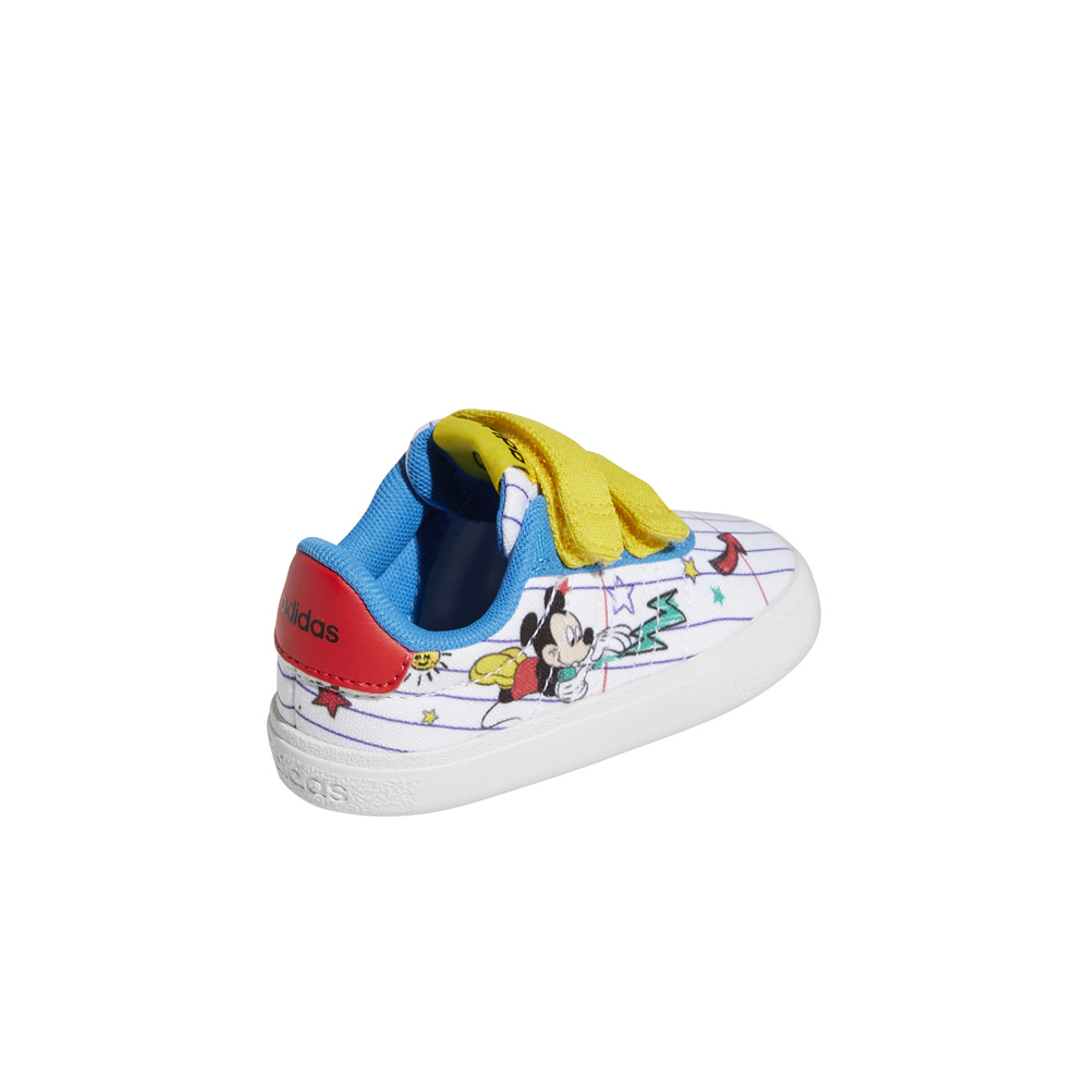adidas zapatilla multideporte bebe Adidas VULC RAID3R Mickey CF I vista trasera adidas zapatilla multideporte bebe Adidas VULC RAID3R Mickey CF I vista trasera