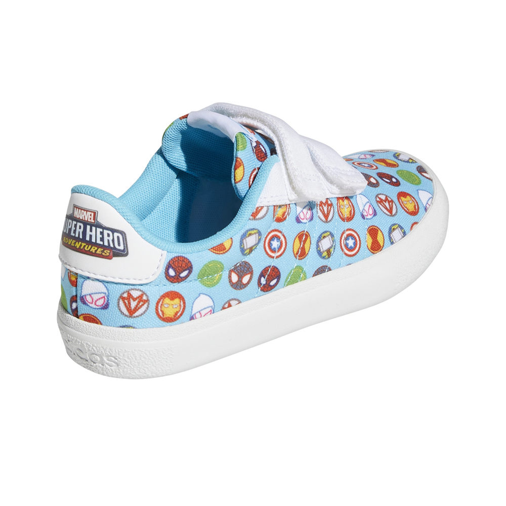 adidas zapatilla moda niño Adidas VULC RAID3R Superhero CF C vista trasera adidas zapatilla moda niño Adidas VULC RAID3R Superhero CF C vista trasera