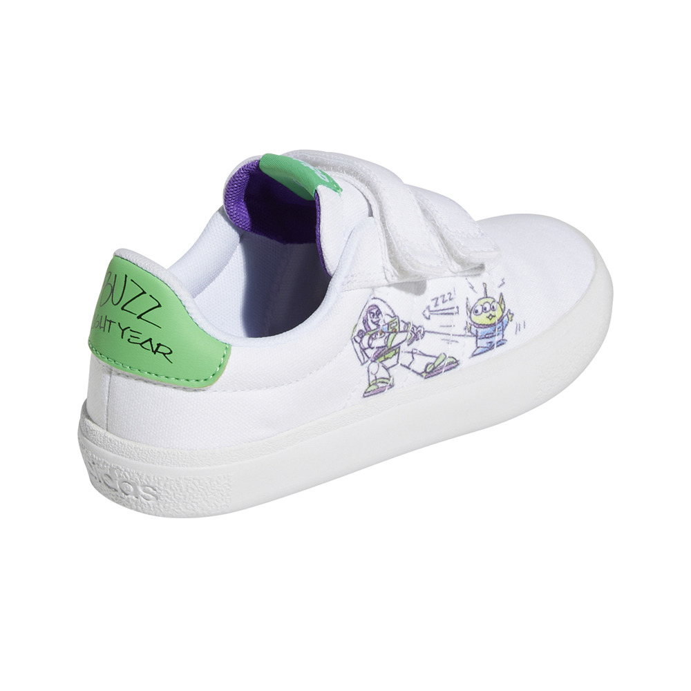 adidas zapatilla moda niño Adidas VULC RAID3R BUZZ CF C vista trasera adidas zapatilla moda niño Adidas VULC RAID3R BUZZ CF C vista trasera