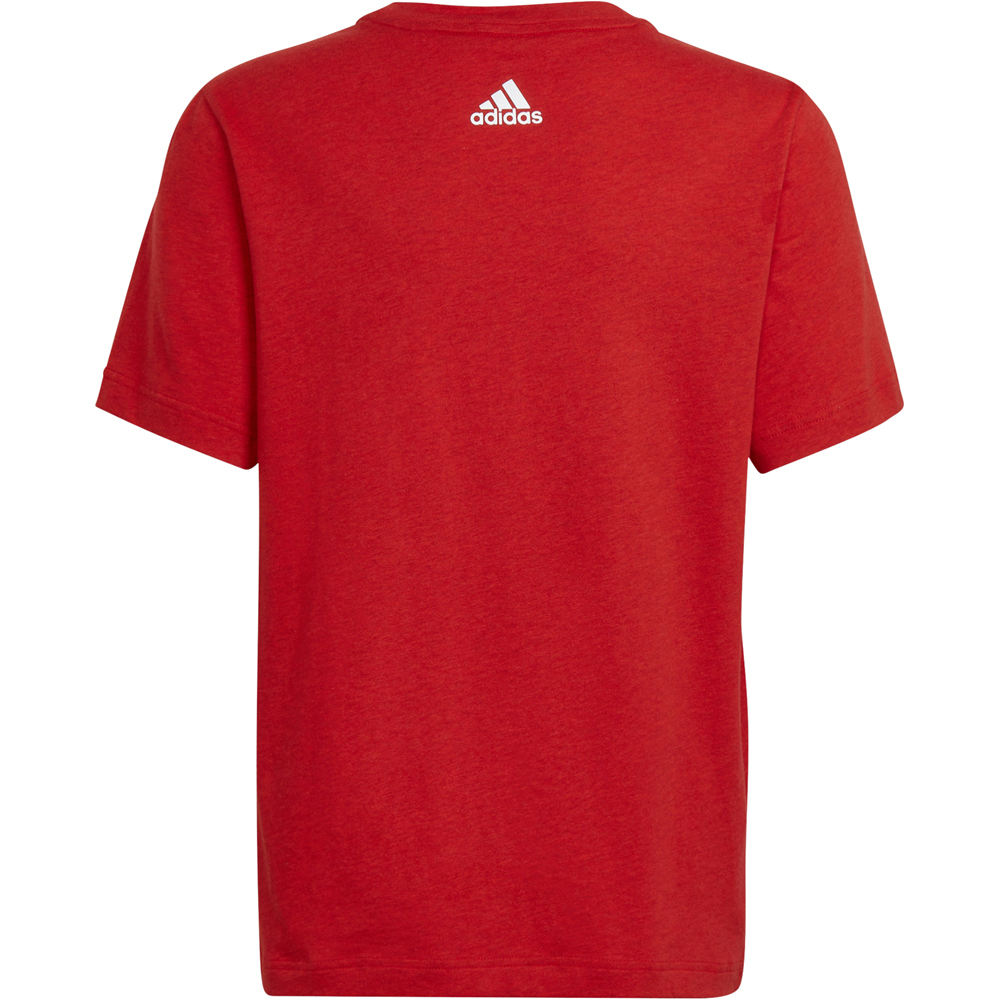 adidas camiseta manga corta niño Adidas U 3 BAR TEE vista trasera adidas camiseta manga corta niño Adidas U 3 BAR TEE vista trasera