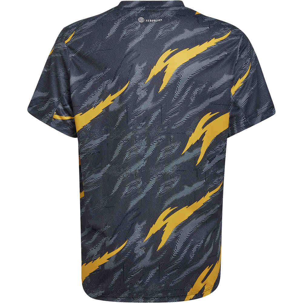 adidas camiseta manga corta niño Adidas B D4S AOP TEE vista trasera adidas camiseta manga corta niño Adidas B D4S AOP TEE vista trasera