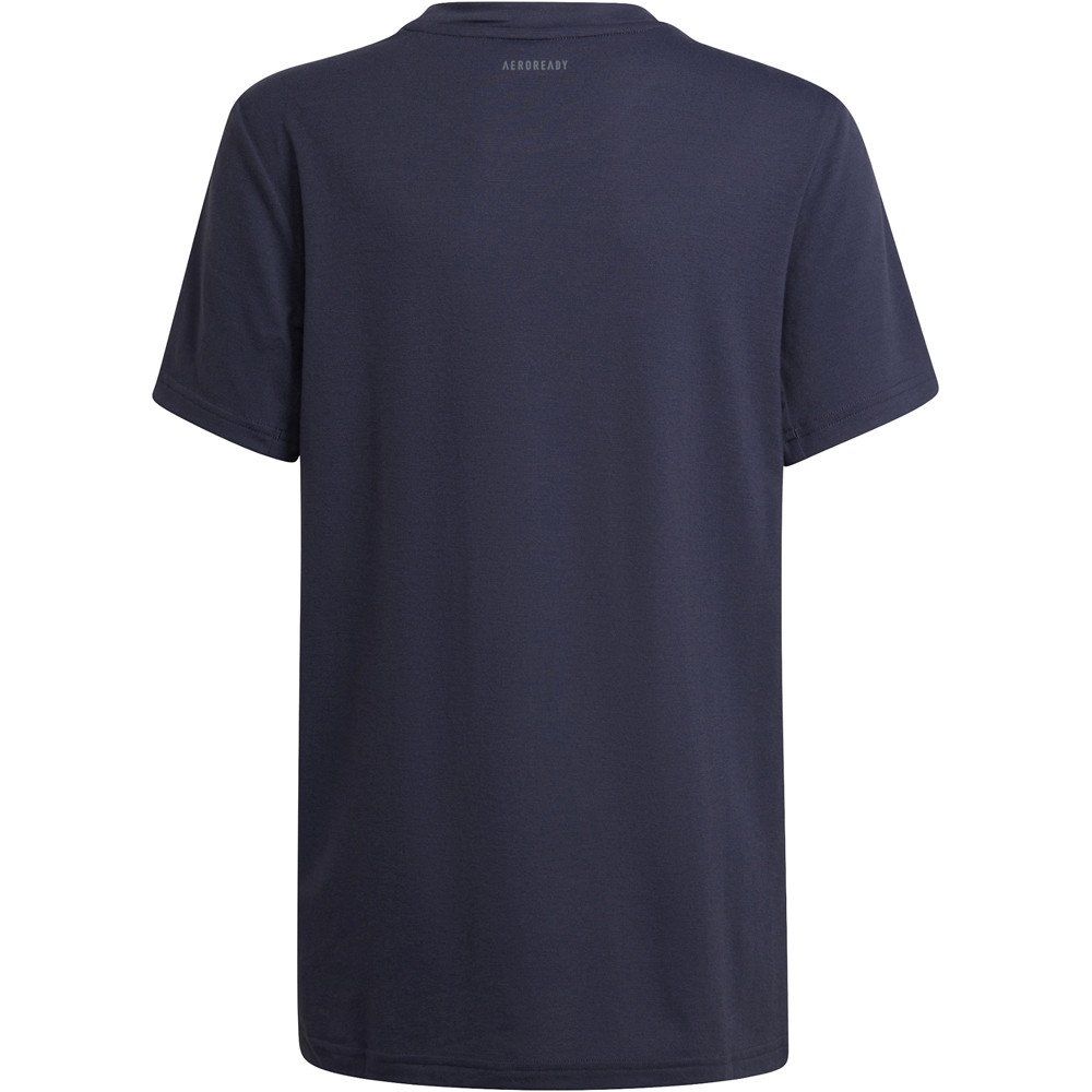adidas camiseta manga corta niño Adidas B PRIME TEE vista trasera adidas camiseta manga corta niño Adidas B PRIME TEE vista trasera