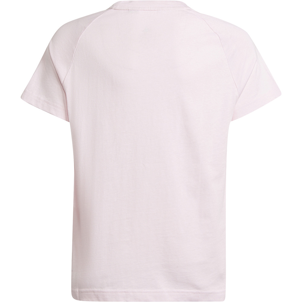 adidas camiseta manga corta niña Adidas G M Sum Tee vista trasera adidas camiseta manga corta niña Adidas G M Sum Tee vista trasera