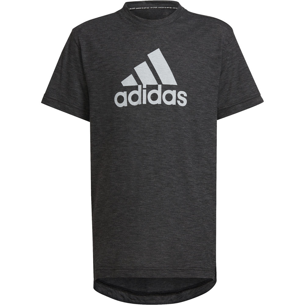 adidas camiseta manga corta niño Adidas B BOS SUM TEE vista frontal adidas camiseta manga corta niño Adidas B BOS SUM TEE vista frontal
