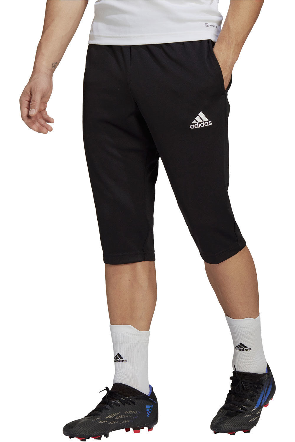 adidas pantalones cortos futbol Adidas ENT22 3/4 PNT vista frontal adidas pantalones cortos futbol Adidas ENT22 3/4 PNT vista frontal