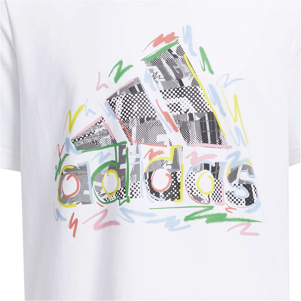 adidas camiseta manga corta niño Adidas K PRIDE TEE vista detalle adidas camiseta manga corta niño Adidas K PRIDE TEE vista detalle