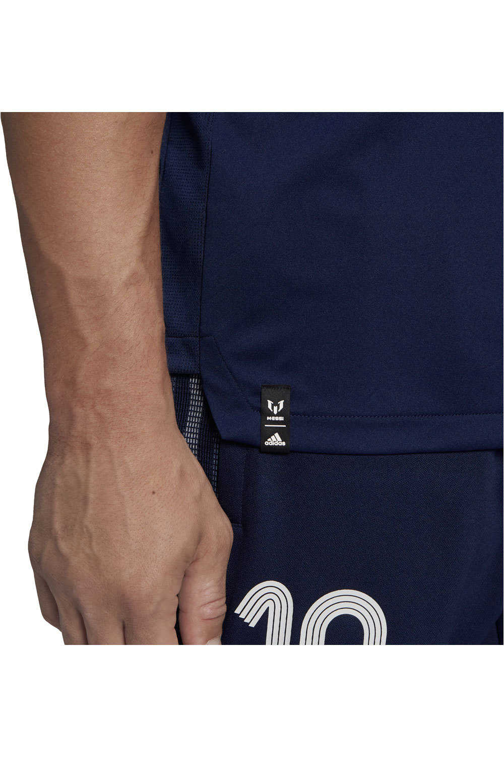 adidas camisetas fútbol manga corta Adidas MESSI JSY AZ vista detalle adidas camisetas fútbol manga corta Adidas MESSI JSY AZ vista detalle