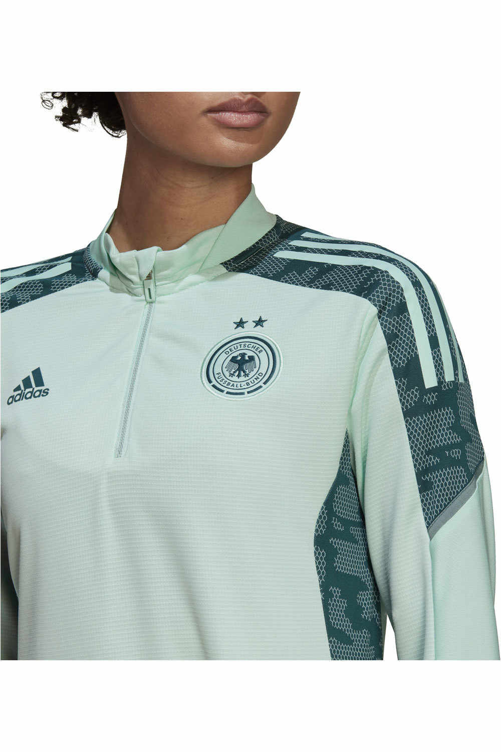 adidas sudadera entrenamiento fútbol Adidas ALEMANIA 22 TR TOP W VE vista detalle adidas sudadera entrenamiento fútbol Adidas ALEMANIA 22 TR TOP W VE vista detalle