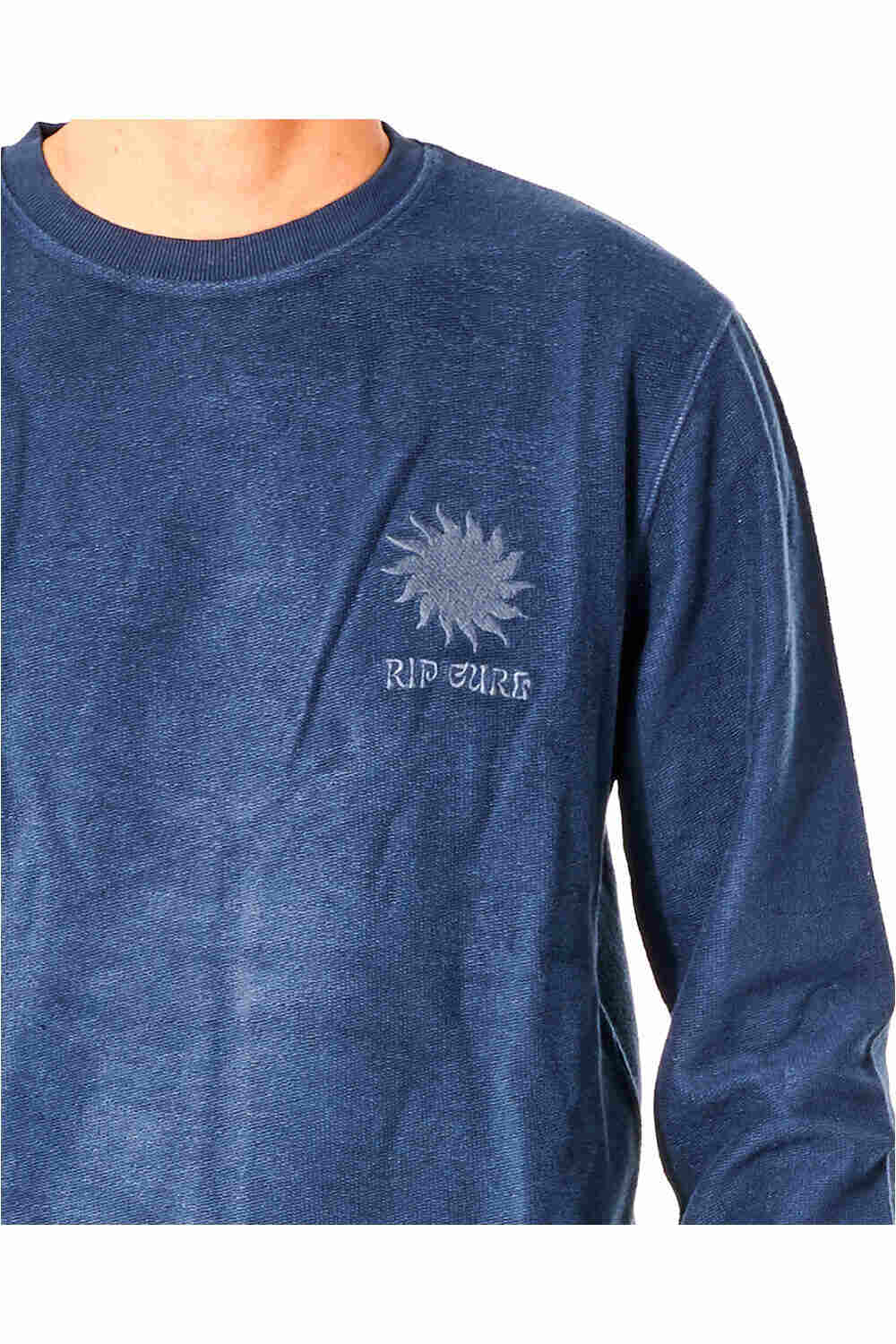 Rip Curl sudadera hombre Rip Curl SWC SUN CREW vista trasera Rip Curl sudadera hombre Rip Curl SWC SUN CREW vista trasera