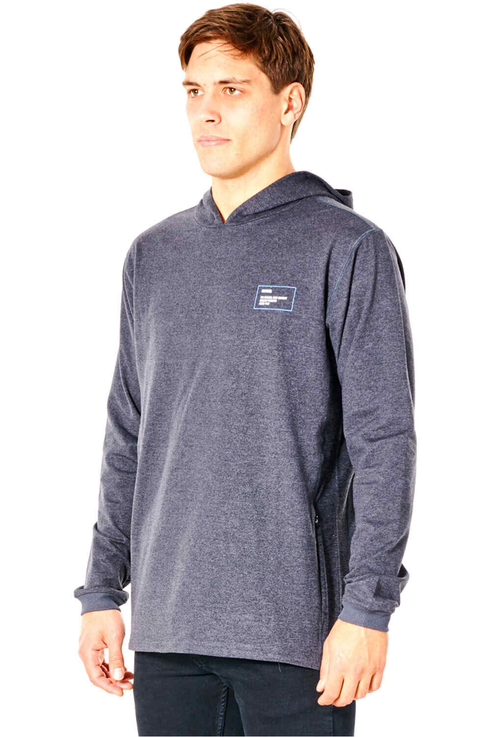 Rip Curl sudadera hombre Rip Curl VAPORCOOL FUSION HOOD vista frontal Rip Curl sudadera hombre Rip Curl VAPORCOOL FUSION HOOD vista frontal