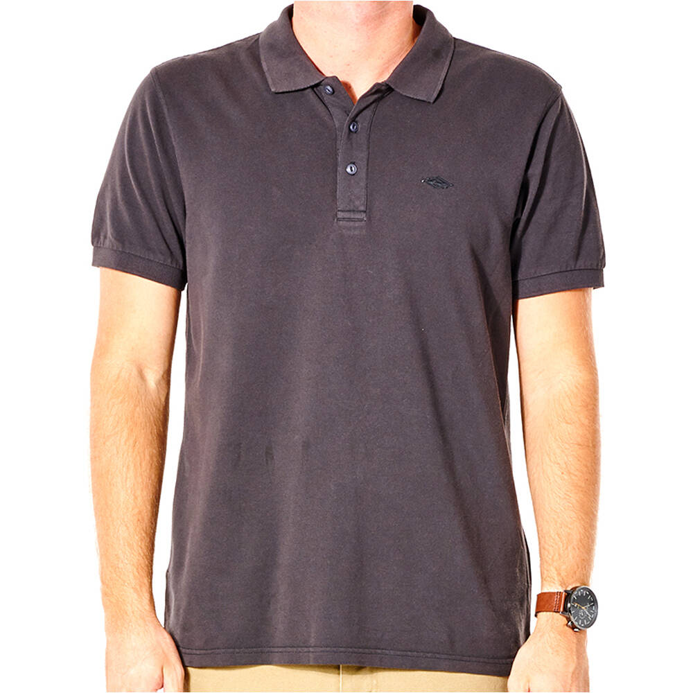 Rip Curl polo manga corta hombre Rip Curl FADED POLO vista trasera Rip Curl polo manga corta hombre Rip Curl FADED POLO vista trasera