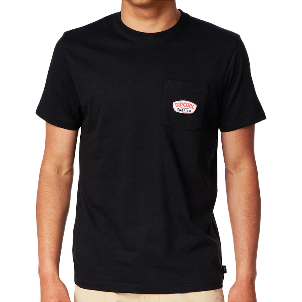 Rip Curl camiseta manga corta hombre Rip Curl BADGE TEE 03 Rip Curl camiseta manga corta hombre Rip Curl BADGE TEE 03
