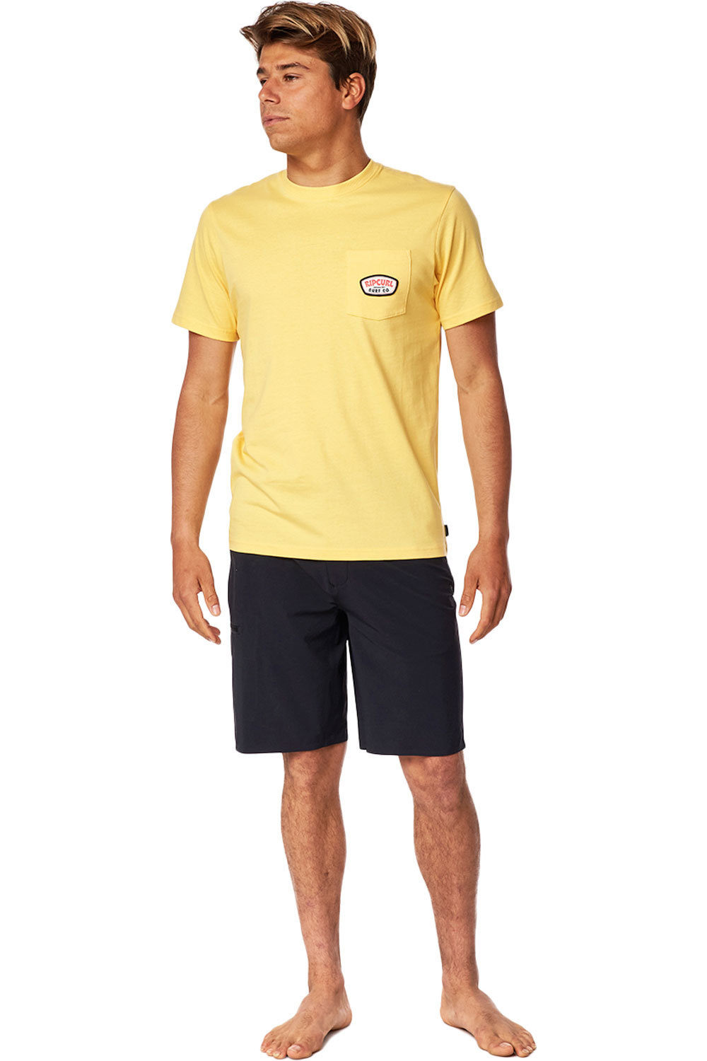Rip Curl camiseta manga corta hombre Rip Curl BADGE TEE vista detalle Rip Curl camiseta manga corta hombre Rip Curl BADGE TEE vista detalle