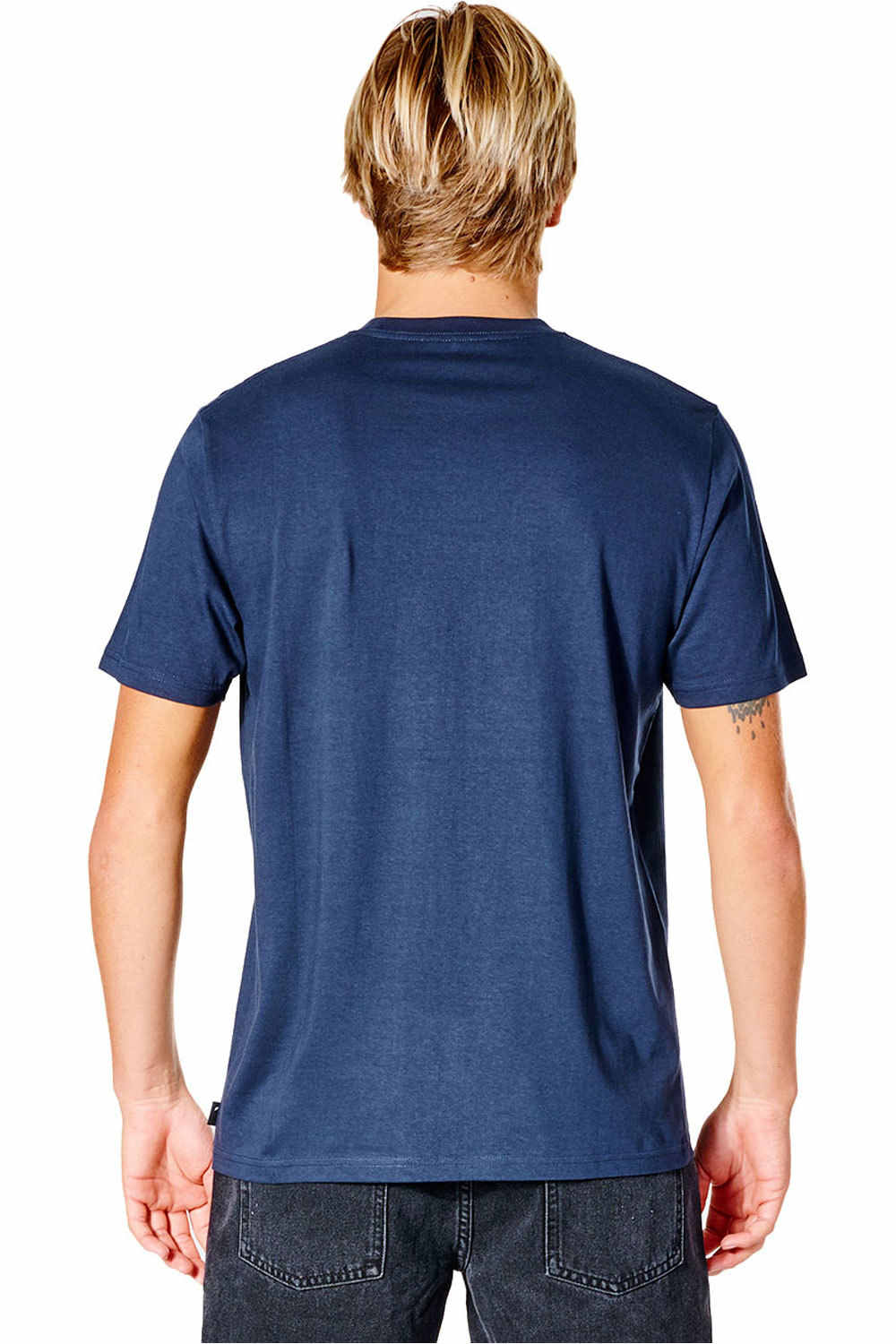Rip Curl camisa manga corta hombre Rip Curl CORP ICON TEE vista trasera Rip Curl camisa manga corta hombre Rip Curl CORP ICON TEE vista trasera