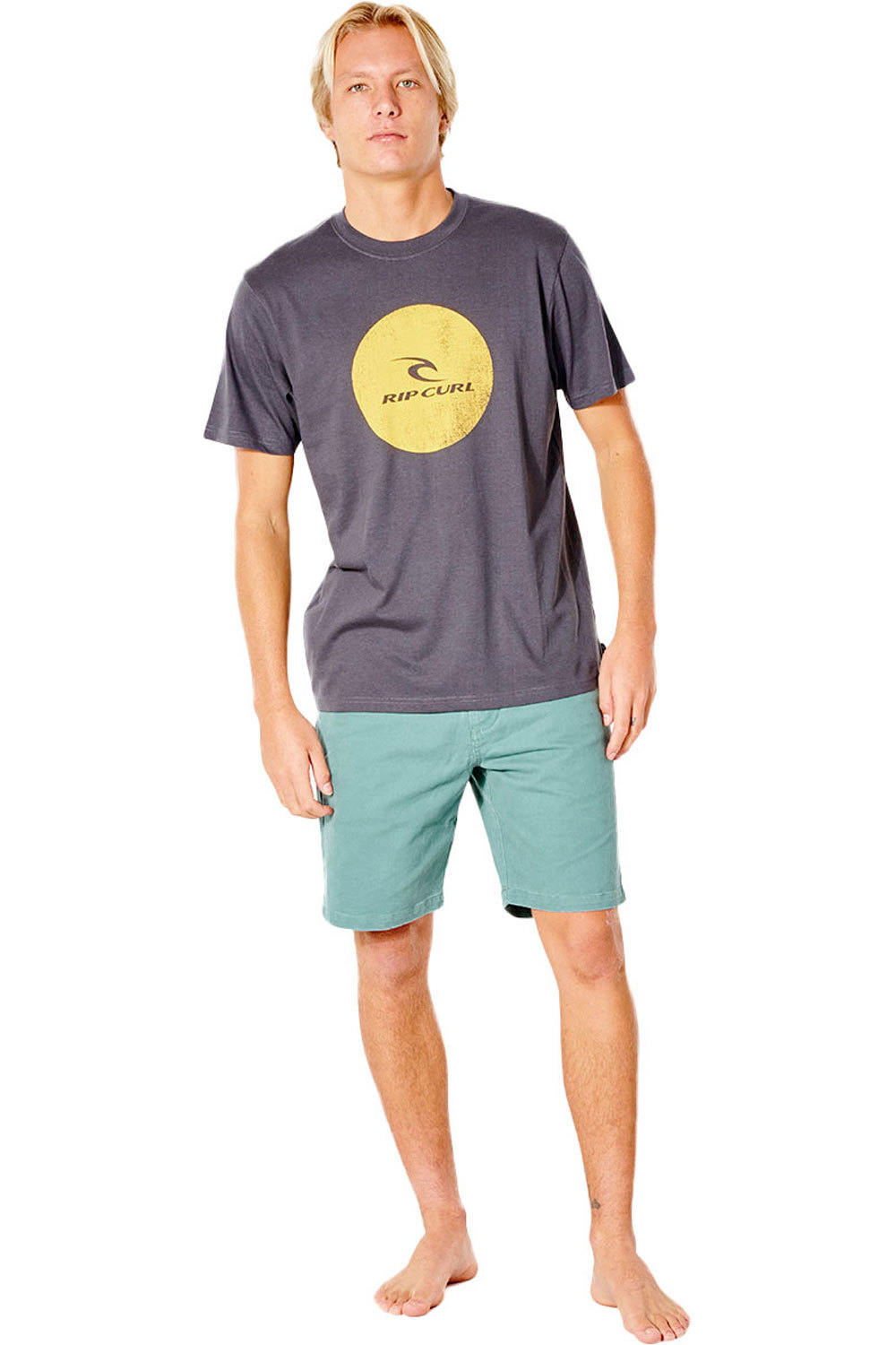 Rip Curl camisa manga corta hombre Rip Curl CORP ICON TEE vista detalle Rip Curl camisa manga corta hombre Rip Curl CORP ICON TEE vista detalle