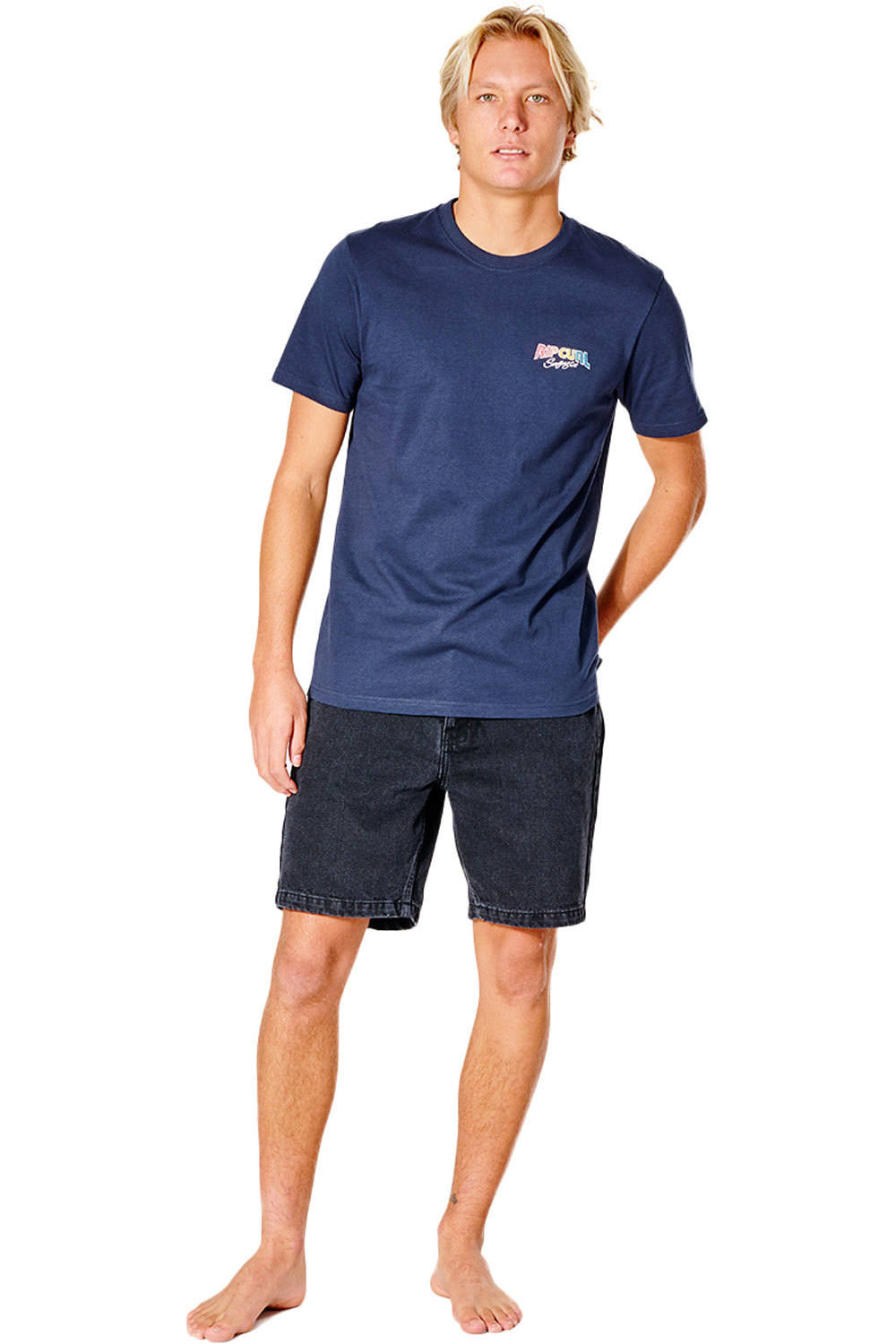 Rip Curl camiseta manga corta hombre Rip Curl SURF REVIVAL INVERTED TEE vista detalle Rip Curl camiseta manga corta hombre Rip Curl SURF REVIVAL INVERTED TEE vista detalle