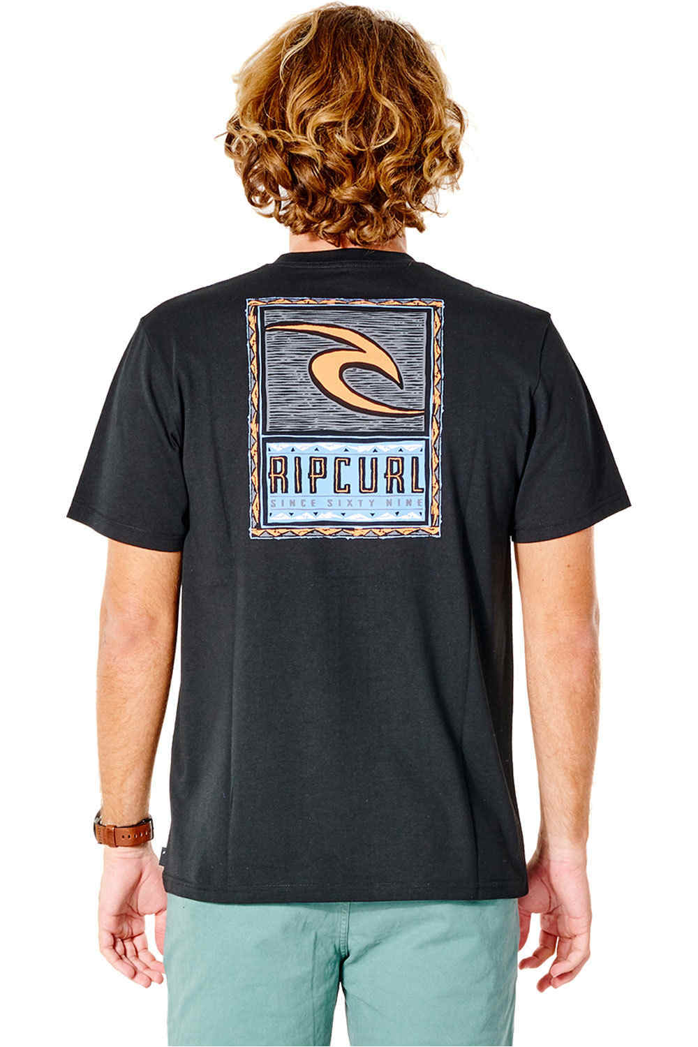 Rip Curl camiseta manga corta hombre Rip Curl CUT OUT TEE vista trasera Rip Curl camiseta manga corta hombre Rip Curl CUT OUT TEE vista trasera