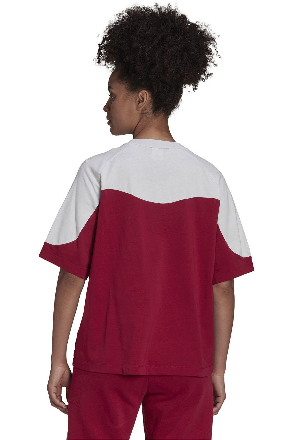 adidas camiseta manga corta mujer Adidas W CB T RSGR vista trasera adidas camiseta manga corta mujer Adidas W CB T RSGR vista trasera