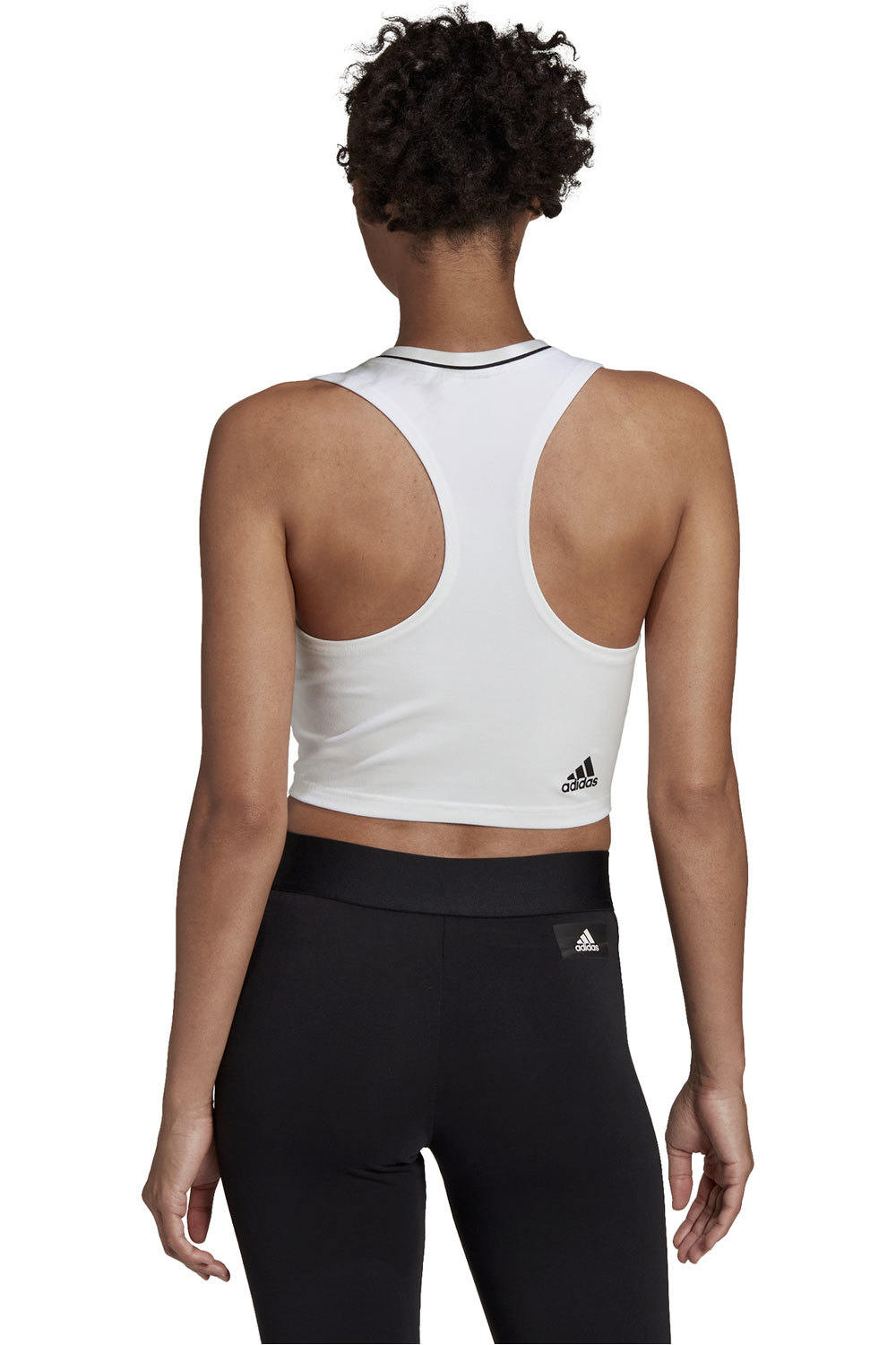 adidas camiseta tirantes mujer Adidas W CLG TANK BL vista trasera adidas camiseta tirantes mujer Adidas W CLG TANK BL vista trasera