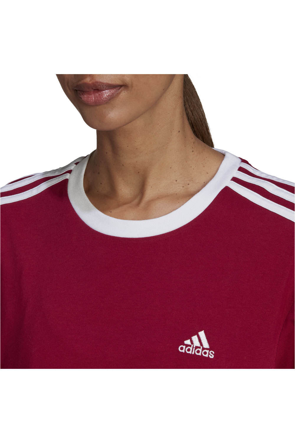 adidas camiseta manga corta mujer Adidas W 3S BF T RSBL vista detalle adidas camiseta manga corta mujer Adidas W 3S BF T RSBL vista detalle
